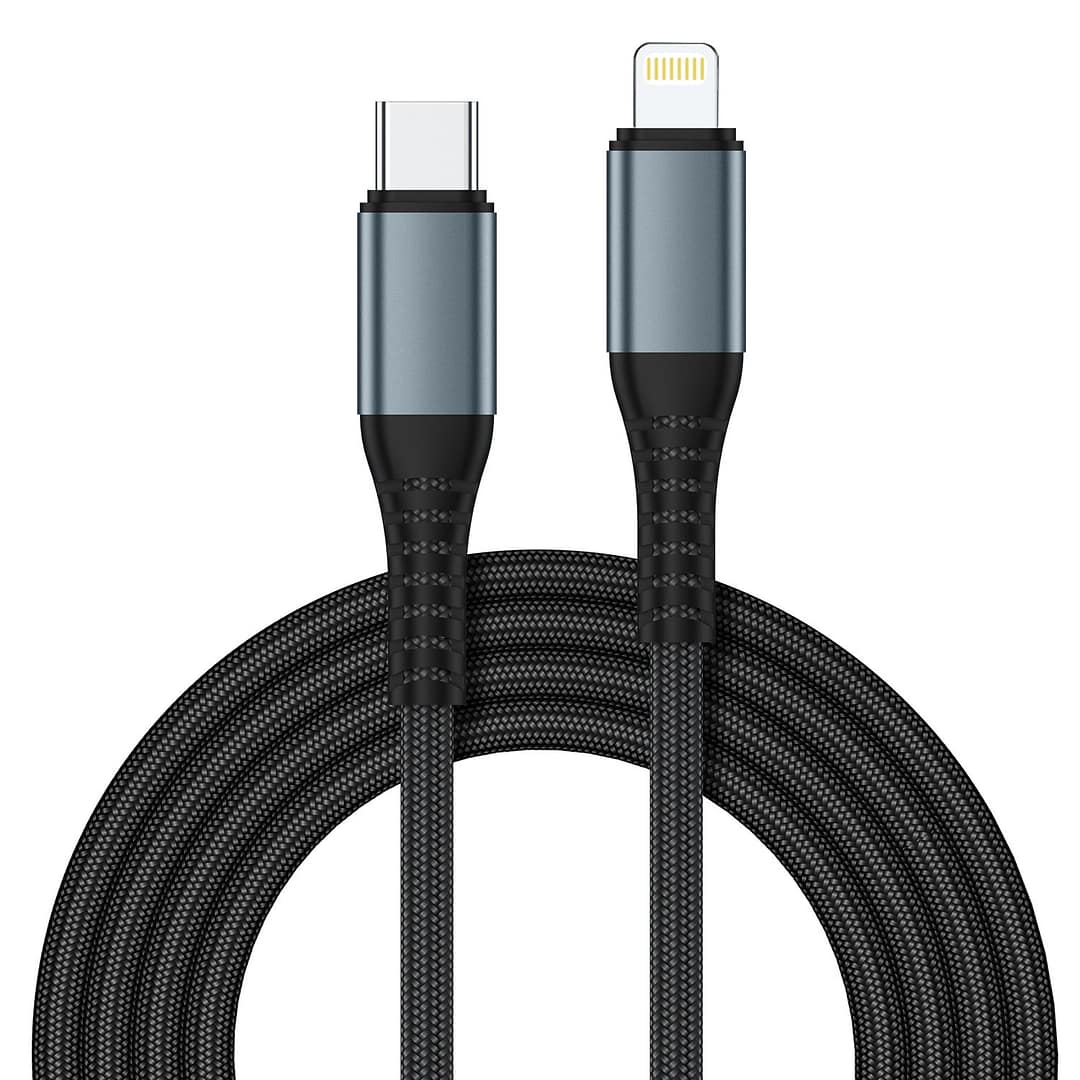 27W 编织TYPE-C转苹果线